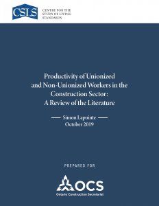 2019 OCS Productivity Report