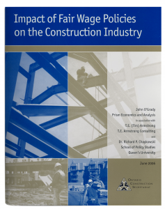Impact of Fair Wage Policies – JUNE 2006