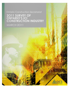 2011 Survey of Ontario’s ICI Construction Industry