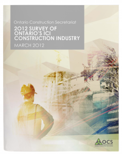 2012 Survey of Ontario’s ICI Construction Industry
